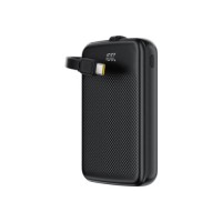 Батарея універсальна Acefast 10000mAh, 22.5W, PD, QC/3.0, build Type-C cable, M13, Black (6974316283959)