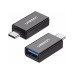 Перехідник OTG USB 3.0 AF to USB-C US173 black Ugreen (20808)