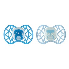 Пустушка Nuvita Air55 Explore 6m+ ортодонтична (світиться в темряві) (NV7086GM)