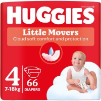 Підгузки Huggies Little Movers Mega 4 (7-18) кг 66 шт (5029053548777)