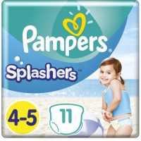 Підгузок Pampers для плавання Splashers Розмір 4-5 (9-15 кг) 11 шт (8001090698384)