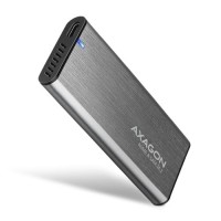 Кишеня зовнішня AXAGON USB-C 3.2 Gen 2 metal box for M.2 NVMe & SATA SSD SuperSpeed (EEM2-SG2)
