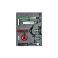 Набір інструментів Toptul для зняття скла 7 шт. (в ложементі тип Б) (GEB0708)