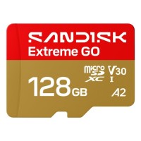 Карта пам'яті SanDisk 128GB microSDXC class 10 UHS-I Extreme GO (SDSQXGN-128G-GN6MN)