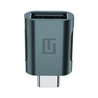 Дата кабель OTG USB-C to USB-A Space Grey Armorstandart (ARM69356)