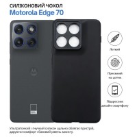 Чохол до мобільного телефона BeCover Motorola Edge 70 Black (715047)