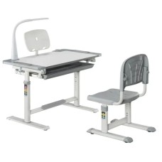 Парта зі стільцем Cubby парта + стул трансформери (Lupin grey)
