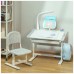 Парта зі стільцем Cubby парта + стул трансформери (Lupin grey)