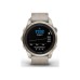 Смарт-годинник Garmin fenix 7S Pro Saph Solar, Sft Gld SS w/Lmestn Lthr, Excl, GPS (010-02776-30)