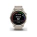 Смарт-годинник Garmin fenix 7S Pro Saph Solar, Sft Gld SS w/Lmestn Lthr, Excl, GPS (010-02776-30)