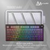 Клавіатура Ajazz AK820 V2 White Peach Switch Wireless/Bluetooth/USB UA White (AK820-V2-WP-S-W)