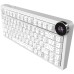 Клавіатура Ajazz AK820 V2 White Peach Switch Wireless/Bluetooth/USB UA White (AK820-V2-WP-S-W)