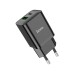 Зарядний пристрій HOCO N28 Founder 1xUSB-C PD20W + 1xUSB QC3.0 Black (6931474783509)