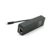Концентратор Voltronic USB-C to 3xUSB 3.0 + RJ45 1000Mbps black (YT-TCA3H3+Et-W)
