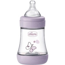 Пляшечка для годування Chicco Perfect 5 із силіконовою соскою 0+ місяців 150 мл Рожева (20211.12.40)