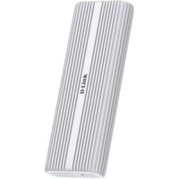 Кишеня зовнішня D-Link USB-C 4.0 to M.2 NVMe 40Gbps 2230/2280 M-Key 8TB aluminum gray (DSP-411)
