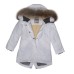 Пальто дитяче Huppa VIVIAN 1 12490120 білий 00020 128 (4741468739465)