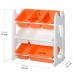 Дитячий стелаж Mealux Coral Orange (KD-E022 Orange)