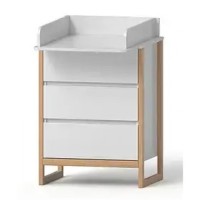 Комод-пеленатор Angelo Magic 60 см біло-бук 60х51х90 (19028)