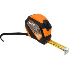 Рулетка Neo Tools 10мx25мм, з фіксатором змотування, магніт (67-235)
