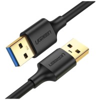 Дата кабель USB 3.0 AM/AM 0.5m US128 black Ugreen (10369)
