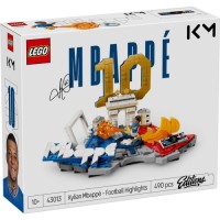 Конструктор LEGO Editions Football Кіліан Мбаппе — найкращі моменти футбольних матчів (43013)