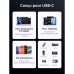 Дата кабель USB-C to USB-C 2.0m 240W 10Gbps braided black Ugreen (95619)