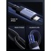 Дата кабель USB-C to USB-C 2.0m 240W 10Gbps braided black Ugreen (95619)