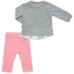 Набір дитячого одягу Tongs "LOVE IS WHERE MUM IS" (2623-86G-pink)
