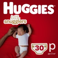 Підгузок Huggies Little Snugglers (до 3 кг) 30 шт (36000673302)