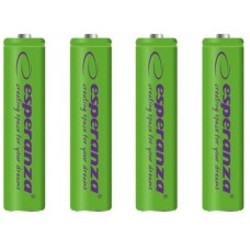 Акумулятор Esperanza AA 2000mAh Ni-MH * 4 green (EZA104G)