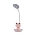 Настільна лампа Kite Froggy LED з акумулятором, рожева (K24-492-3-2)