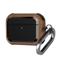 Чохол для навушників Armorstandart Panzer для Apple Airpods Pro 3 Brown (ARM88287)