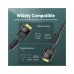 Кабель мультимедійний VGA M to VGA M 10.0m black Vention (DAEBL)