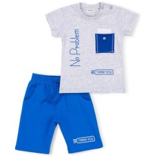 Набір дитячого одягу Breeze "No problem" (10256-104B-gray)