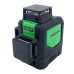 Лазерний нівелір Protester 3x360° H360/2xV360, зелений промінь (LL412G)