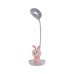 Настільна лампа Kite Bunny LED з акумулятором, рожева (K24-492-1-2)