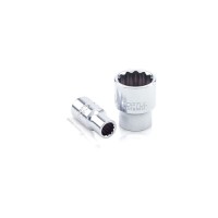 Головка торцева Toptul 12-гранна 1/4" 9мм (BAEB0809)
