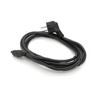 Кабель живлення C5 3.0m 1.0mm2 OEM Voltronic (PC-186 CEE7/7-IECC5CCA31)