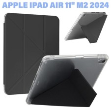 Чохол до планшета BeCover Ultra Slim Origami Transparent Apple iPad Air 11" M2 2024 Black (711389)