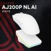 Мишка Ajazz AJ200P Wireless/Bluetooth/USB White (AJ200P-NL-AI-MC-W)