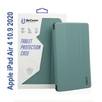 Чохол до планшета BeCover Tri Fold Soft TPU Silicone Apple iPad Air 4 10.9 2020/2021 Dark Green (706870) (706870)