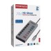 Концентратор Promate USB Hub 7 ports gegahub-10g (gegahub-10g)