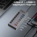 Концентратор Promate USB Hub 7 ports gegahub-10g (gegahub-10g)