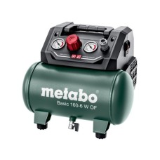 Компресор Metabo BASIC 160-6 W OF безолійний, 900Вт, 6л, 160л/хв, 8бар (601501000)