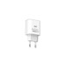 Зарядний пристрій XO L40 PD/3A/18W white + cable Lightning White (L40i-WH)