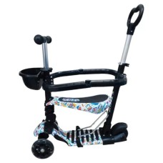 Самокат X-TREME KS-705-5W KITTY чорний (125242)