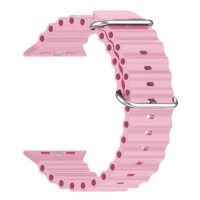 Ремінець до смарт-годинника Armorstandart Ocean Band для Apple Watch 49/46/45/44/42 (Series 1-3) Vintage Rose (ARM74248)