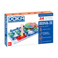Конструктор DOKA електронний Світло та колір RGB (D70700)