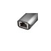 Перехідник USB-C to RJ45 Ethernet 2500Mbps gray AXAGON (ADE-25RC)